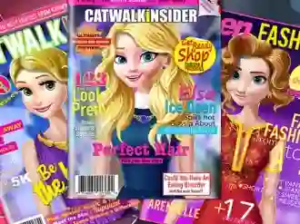 Leikur Princess Catwalk Magazine á netinu