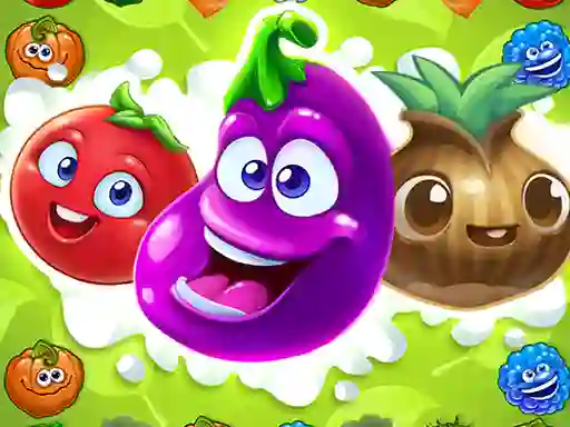 Leikur Farm Pop Match-3 Puzzle á netinu