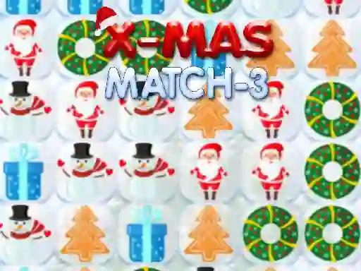 Leikur Xmas Match 3 á netinu