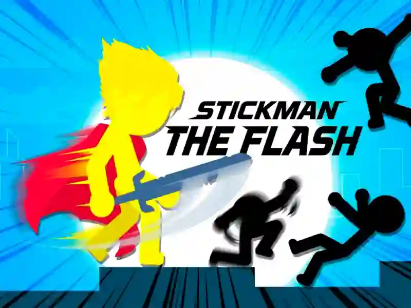 Leikur Stickman The Flash á netinu