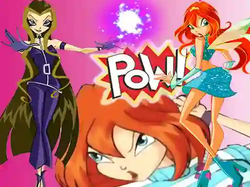 Leikur Winx: Witch Darcy attacks á netinu