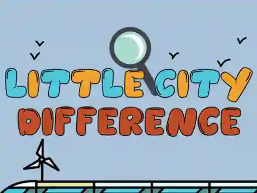 Leikur Little City Difference á netinu