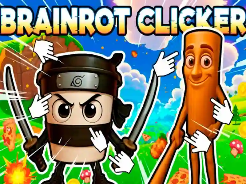 Leikur Brainrot Clicker á netinu