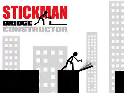 Leikur Stickman Bridge Constructor á netinu