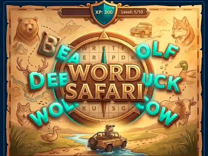Leikur WordSafari á netinu