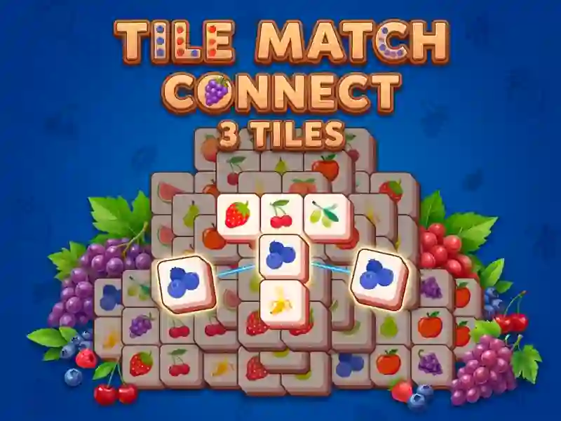 Leikur Tile Match Connect 3 Tiles á netinu