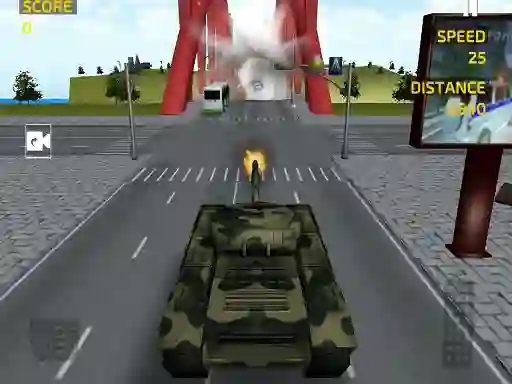 Leikur Army Tank Driving Simulation á netinu