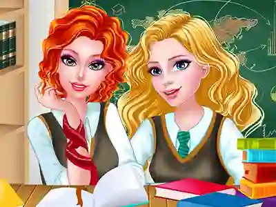 Leikur Princesses at Royal College á netinu
