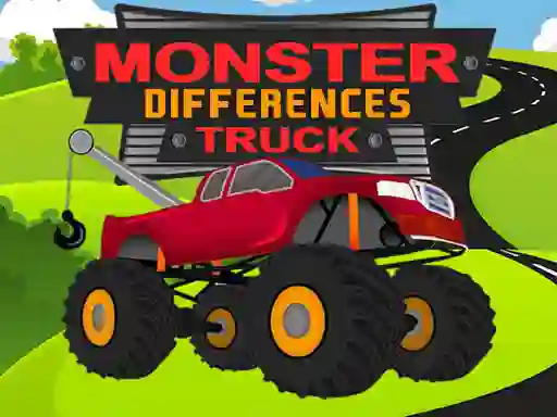 Leikur Monster Truck Differences á netinu