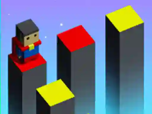Leikur Color Cube Jump á netinu