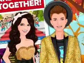 Leikur Justin and Selena Back Together á netinu