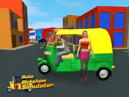 Leikur Auto Rickshaw Simulator á netinu