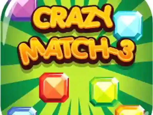 Leikur Crazy Match-3 á netinu
