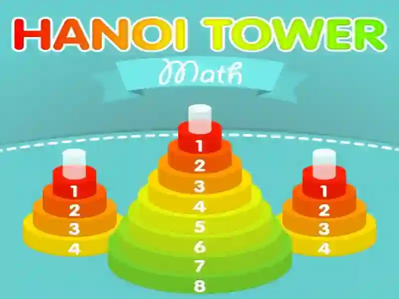 Leikur Tower of Hanoi á netinu