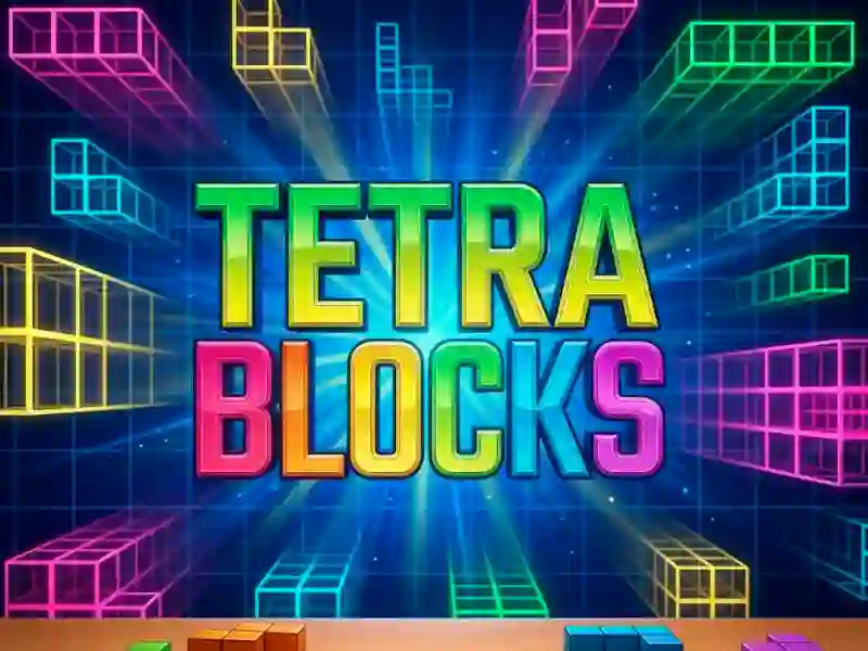Leikur Tetra Blocks á netinu