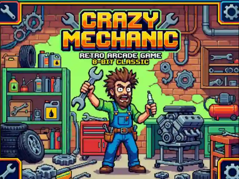 Leikur Crazy Mechanic á netinu