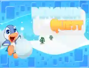 Leikur Penguin quest á netinu