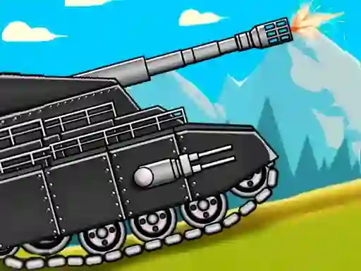 Leikur Tank Fury: Boss Battle 2D á netinu