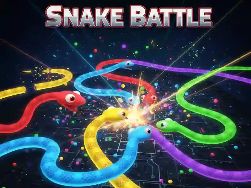 Leikur Snake Battle á netinu