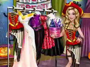 Leikur Dove Halloween Dolly Dress Up á netinu