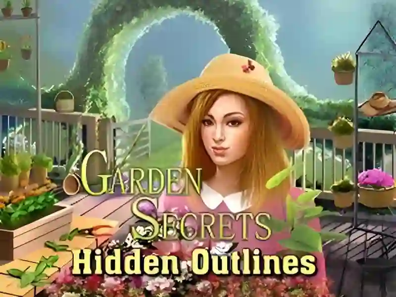 Leikur Garden Secrets Hidden Objects by Outline á netinu