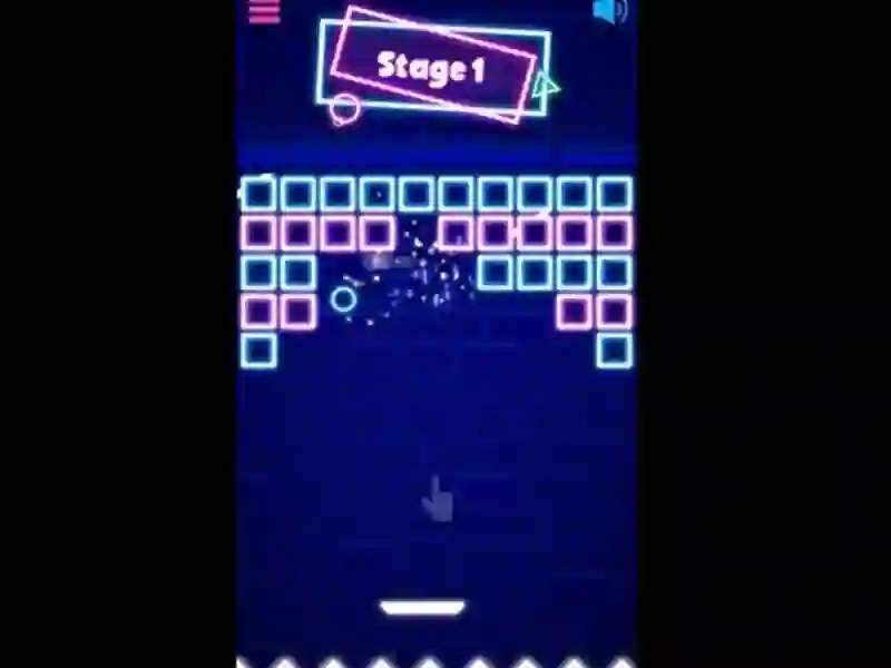 Leikur Neon Bricks á netinu