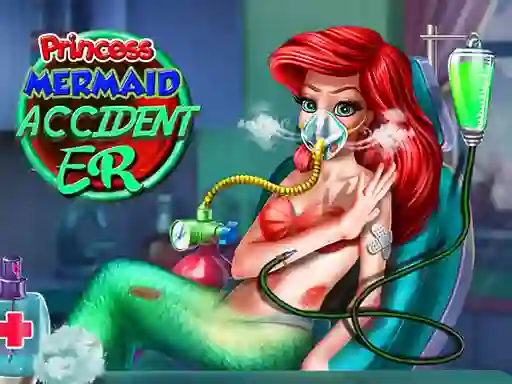 Leikur Princess Mermaid Accident ER á netinu