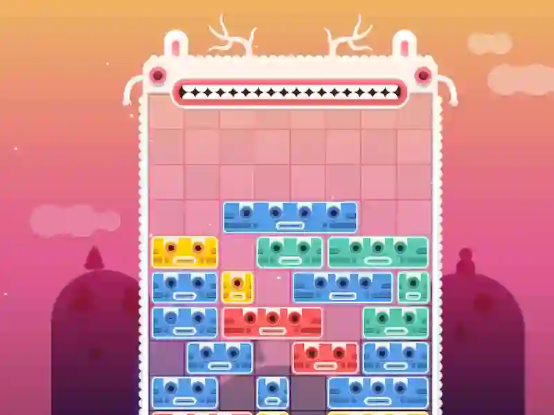 Leikur Blocky Rush á netinu