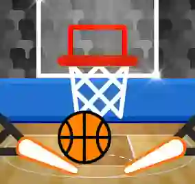 Leikur Basket Pinball á netinu