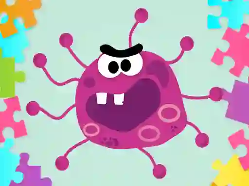 Leikur Virus Jigsaw á netinu