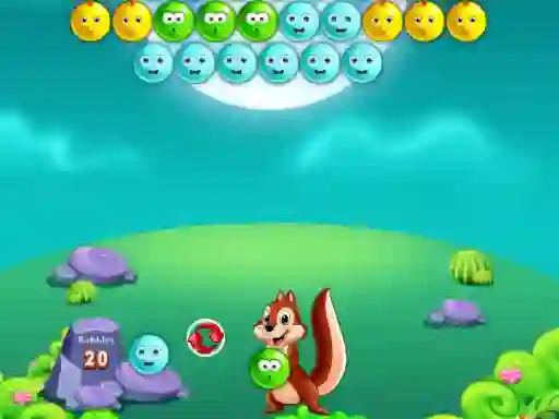 Leikur Cute Bubble Shooter á netinu