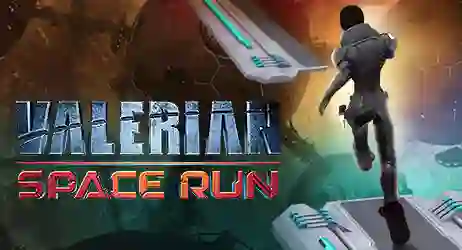 Leikur Valerian Space Run á netinu