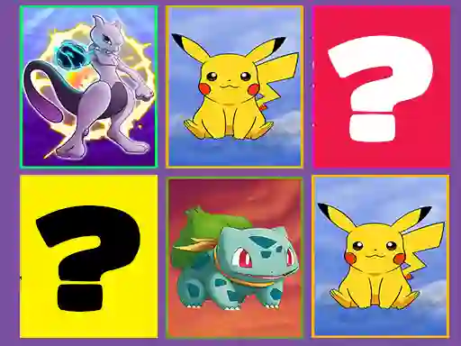 Leikur Pokemon Find Pairs á netinu