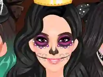 Leikur Kardashians Spooky Makeup á netinu