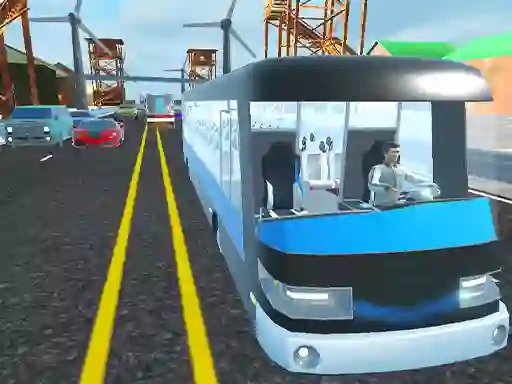 Leikur Highway Bus Rush á netinu