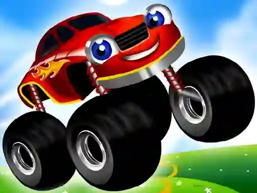 Leikur Monster Truck Memory á netinu