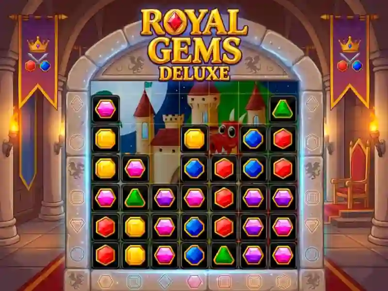 Leikur Royal Gems Deluxe á netinu
