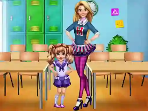 Leikur First Day Of School Preps á netinu