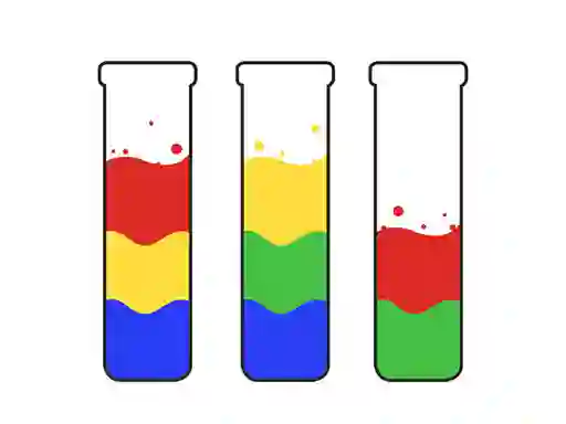 Leikur Water Sort Puzzle Color Sorting á netinu