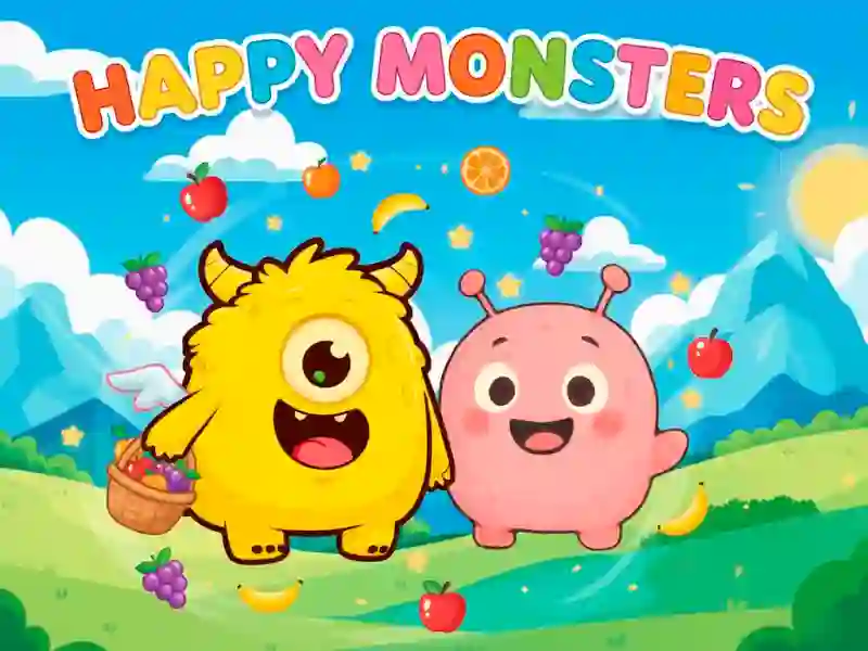 Leikur Happy Monsters á netinu