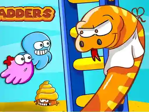 Leikur Snake On Ladders á netinu