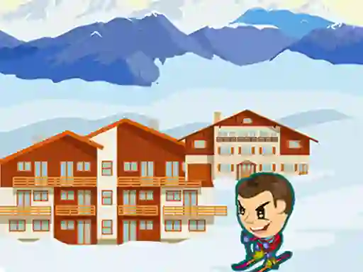 Leikur Zigzag Snow Ski á netinu