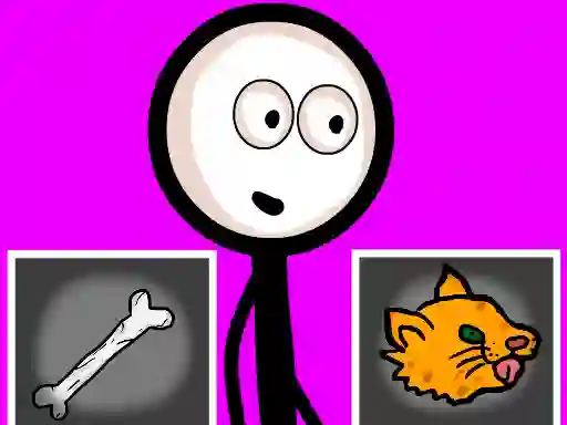 Leikur Stickman Choosing actions á netinu
