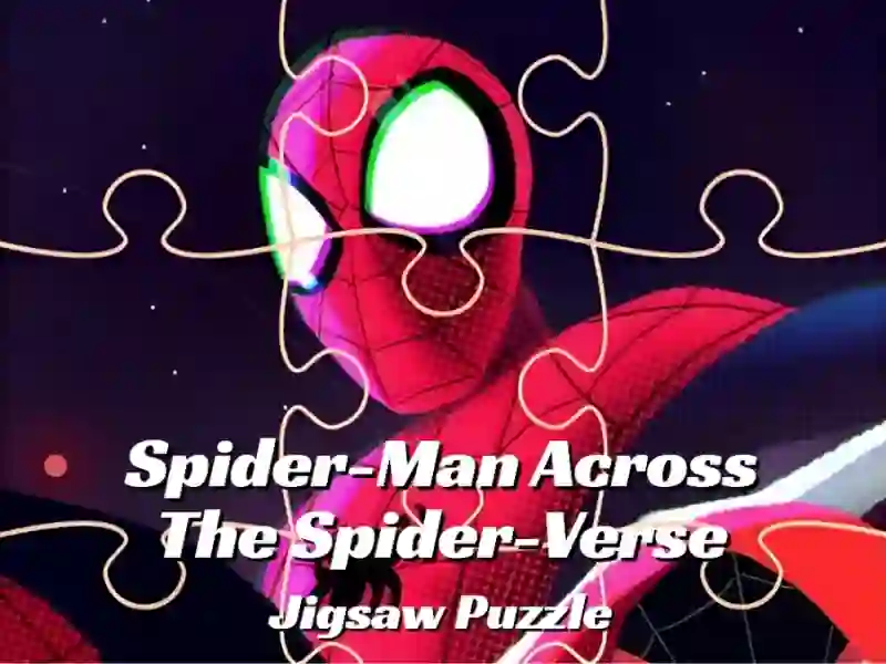 Leikur Spider-Man Across the Spider-Verse Jigsaw Puzzle á netinu
