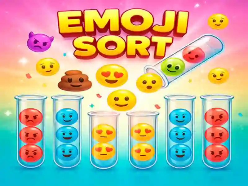 Leikur Emoji Sort á netinu