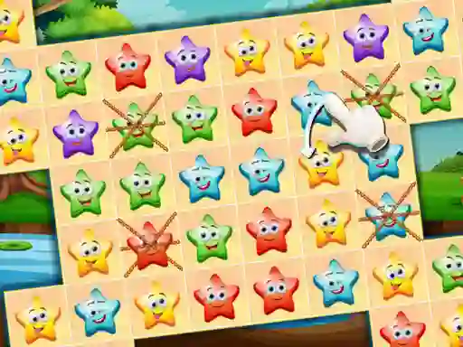 Leikur Happy Stars Match 3 á netinu