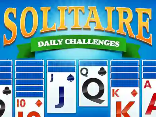 Leikur Solitaire Daily Challenge á netinu