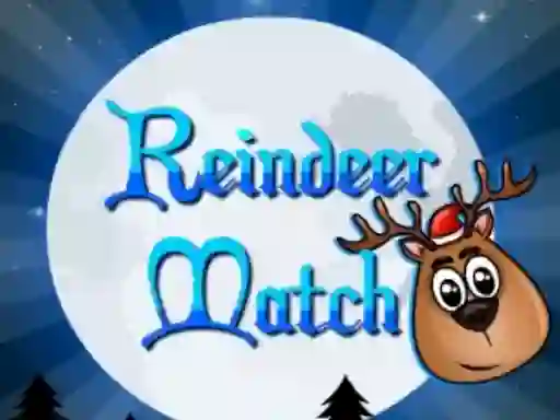 Leikur Reindeer Match á netinu