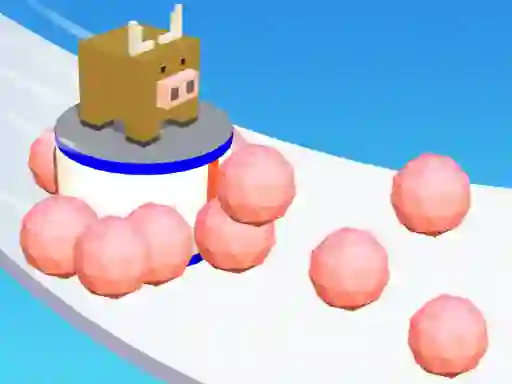 Leikur Sticky Ball Rush á netinu