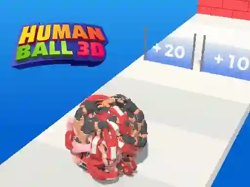 Leikur Human Ball 3d á netinu